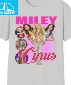 Miley Cyrus Hannah Montana Photo Collage Graphic Shirt2