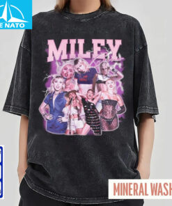 Miley Cyrus Singer 90s Retro Shirt2