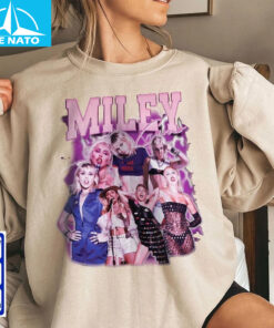 Miley Cyrus Singer 90s Retro Shirt4