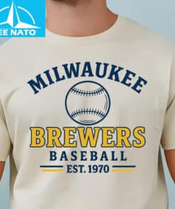 Milwaukee Brewers Baseball Est 1970 Fan Shirt3