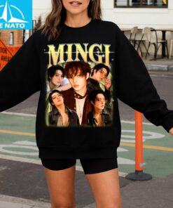 Mingi Ateez Vintage T shirt2
