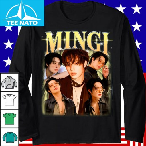 Mingi Ateez Vintage T-shirt - Image 4