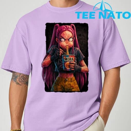 Mira Shadow Ramen Rage GÇô K-Pop Demon Hunters T-Shirt - Image 5