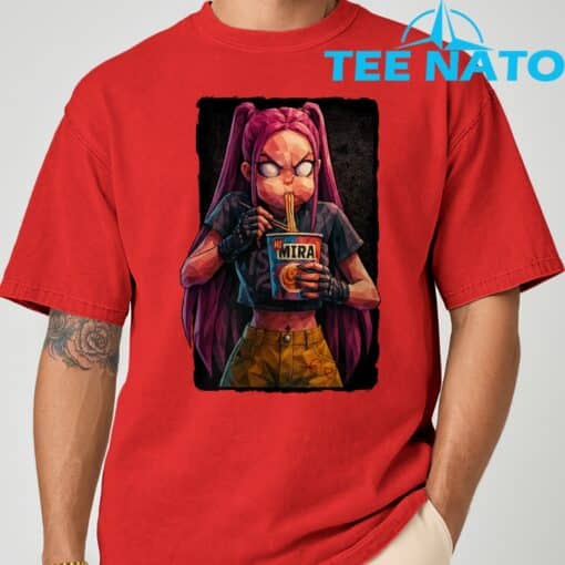 Mira Shadow Ramen Rage GÇô K-Pop Demon Hunters T-Shirt - Image 2