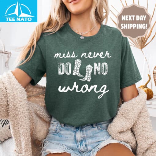 Miss Never Do No Wrong Wallen Shirt - Image 5