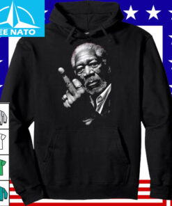 Morgan Freeman Middle Finger Graphic Shirt4