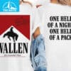 Morgan Wallen 20 Cigarettes Shirt