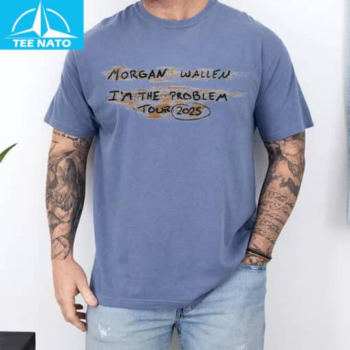 Morgan Wallen I'm The Problem Tour 2025 Concert Shirt