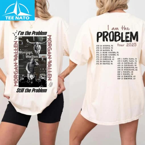 Morgan Wallen I'm The Problem Tour 2025 Concert Shirt - Image 3