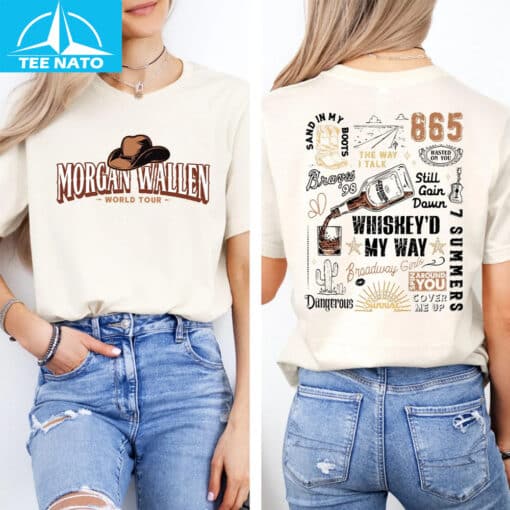 Morgan Wallen World Tour 2025 Shirt - Image 3