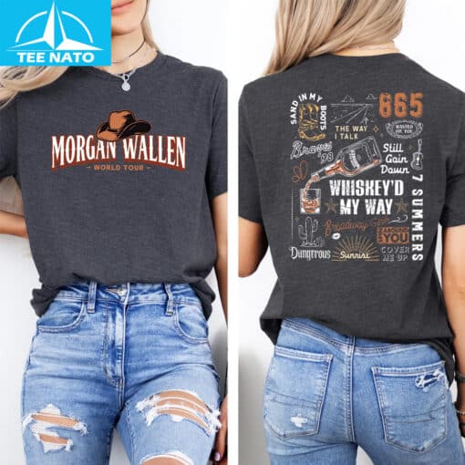 Morgan Wallen World Tour 2025 Shirt - Image 4