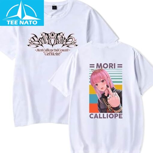 Mori Calliope Cartoon Shirt - Image 4