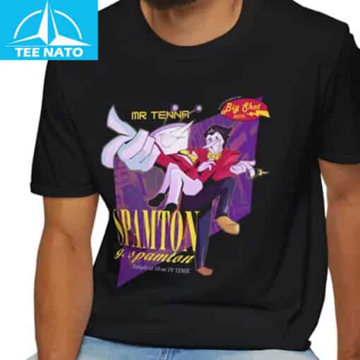 Mr Tenna Spamton G Spamton Cartoon Shirt - Image 4