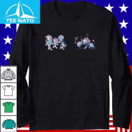 Music Huntrix Sa ja Boys Demon Huntes Shirt - Image 5