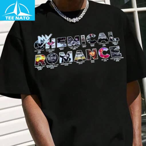 My Chemical Romance Albums & Songs Graphic Shirt