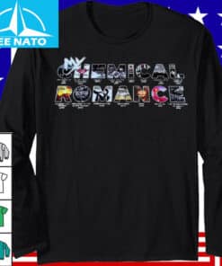 My Chemical Romance Albums Songs Graphic Shirt2