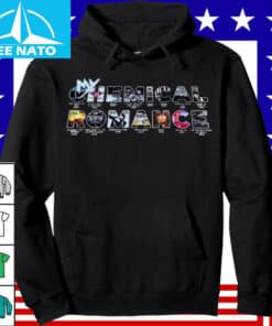 My Chemical Romance Albums Songs Graphic Shirt3