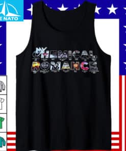 My Chemical Romance Albums Songs Graphic Shirt4
