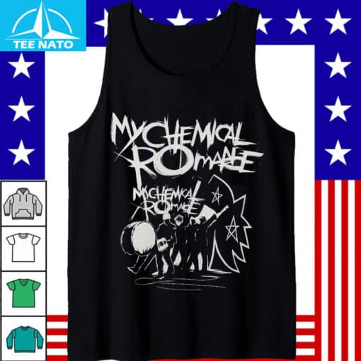 My Chemical Romance Band Logo Graphic Shirt - Image 5