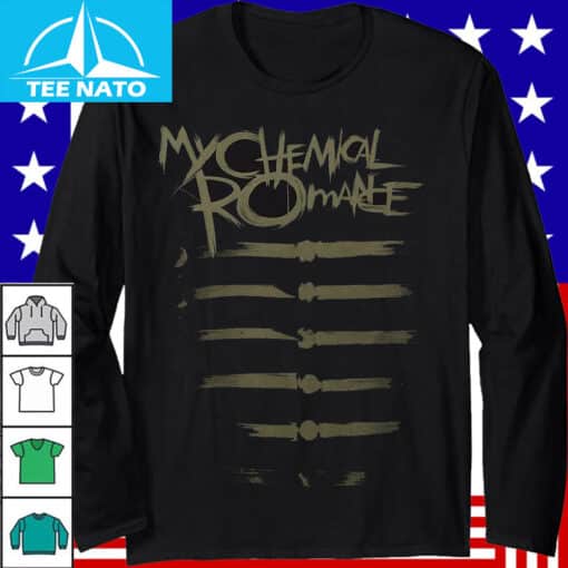 My Chemical Romance Brush Logo Shirt - Image 3