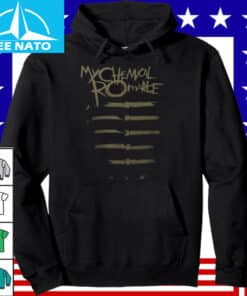 My Chemical Romance Brush Logo Shirt3