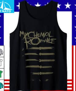 My Chemical Romance Brush Logo Shirt4