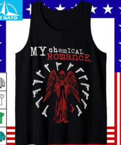 My Chemical Romance Red Angel Emo Punk Shirt 4