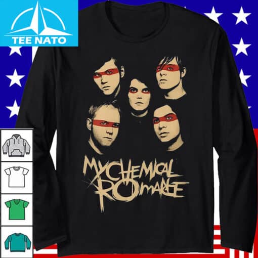 My Chemical Romance Red Eye Mask Fan Art Shirt - Image 3