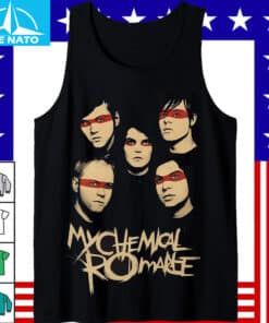 My Chemical Romance Red Eye Mask Fan Art Shirt4