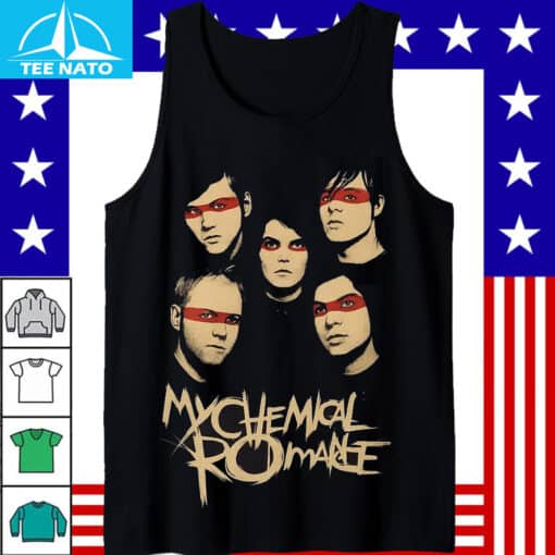 My Chemical Romance Red Eye Mask Fan Art Shirt - Image 5