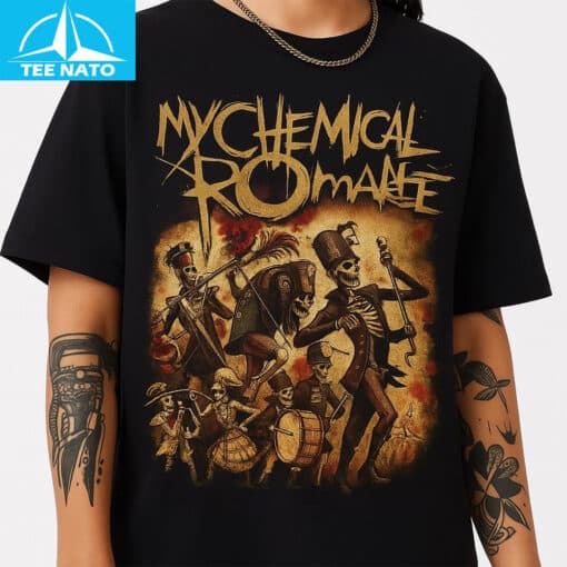 My Chemical Romance Skeleton Parade Shirt