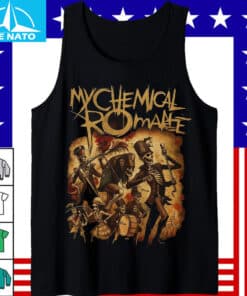 My Chemical Romance Skeleton Parade Shirt4