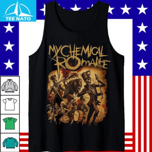 My Chemical Romance Skeleton Parade Shirt - Image 5
