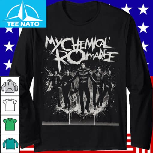 My Chemical Romance The Black Parade Band Members Shirt - Image 3