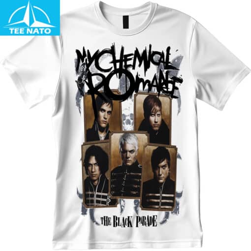 My Chemical Romance The Black Parade Band Shirt - Image 4