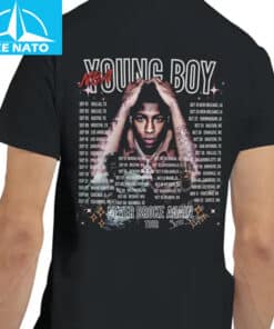 NBA YoungBoy Never Broke Again Tour 2025 Concert Shirt2