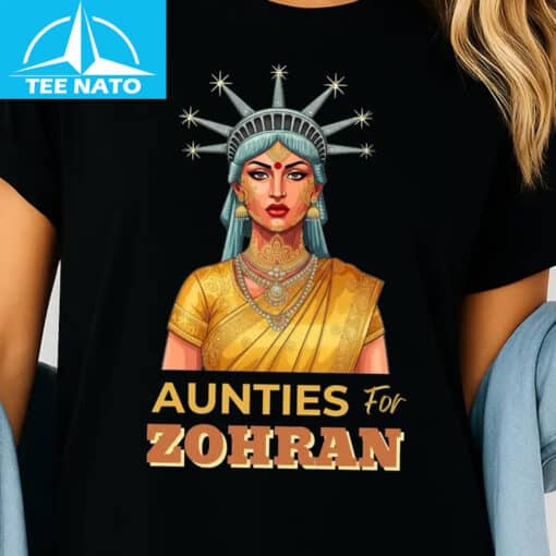 NYC Aunties For Zohran Mamdani Shirt