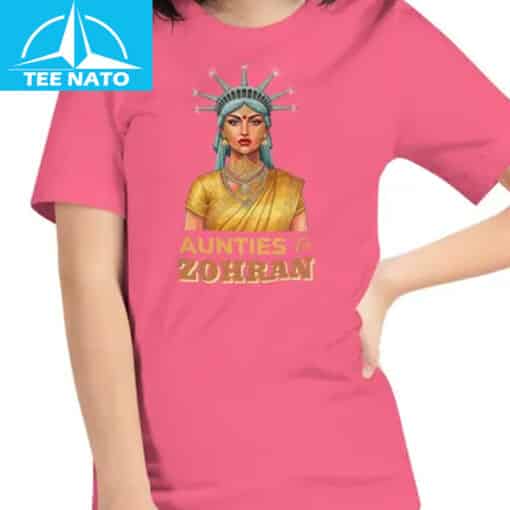 NYC Aunties For Zohran Mamdani Shirt - Image 4