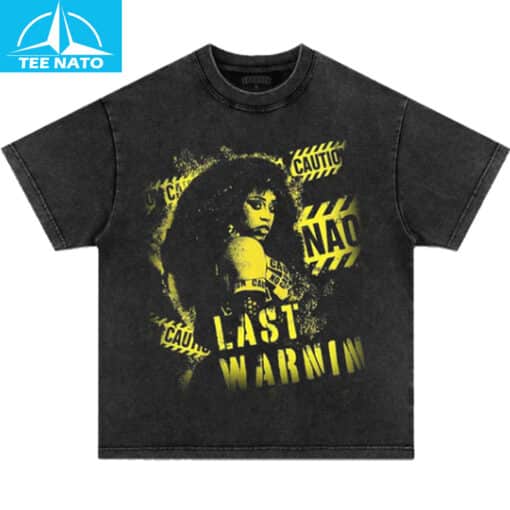 Naomi Campbell Last Warning Graphic Shirt - Image 3