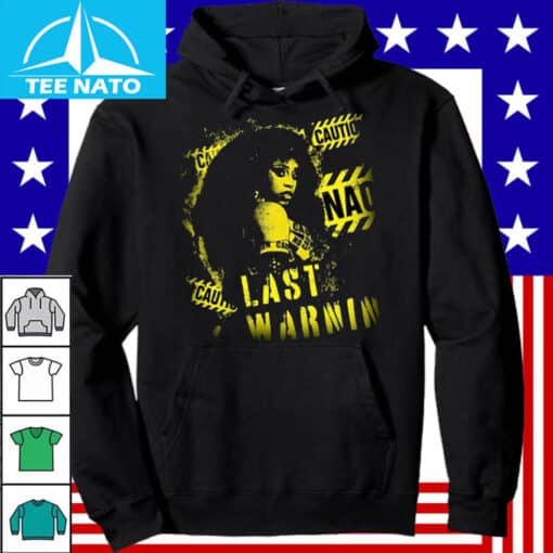 Naomi Campbell Last Warning Graphic Shirt - Image 5