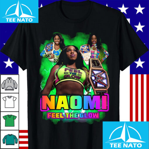 Naomi Glow Wrestling Women's Champion Shirt