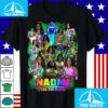 Naomi Wrestling Glow Womens Champion Collage Shirt