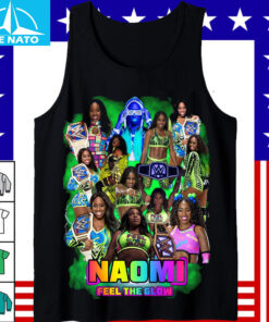 Naomi Wrestling Glow Womens Champion Collage Shirt4