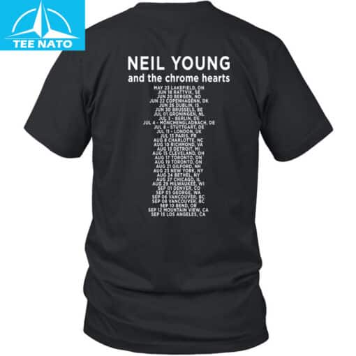 Neil Young Tour 2025 Shirt - Image 3