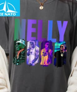 Nelly Rapper Hip Hop Music Collage Shirt1