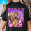 Nelly Rapper Photo Collage Graphic Shirt