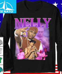 Nelly Rapper Photo Collage Graphic Shirt2
