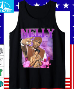 Nelly Rapper Photo Collage Graphic Shirt4