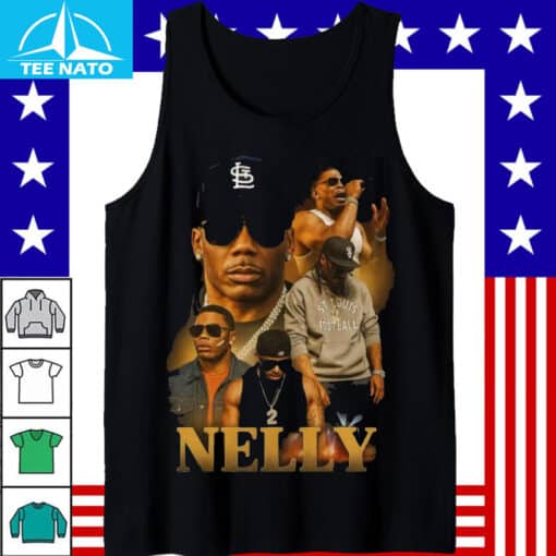 Nelly Rapper St. Louis Football Hip Hop Shirt - Image 2