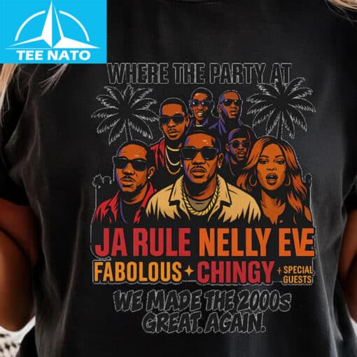 Nelly Where The Party At Tour Shirt - Image 2
